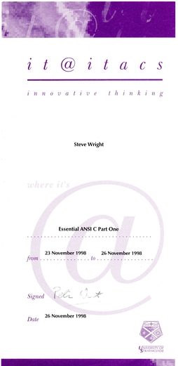C++ Certificate
